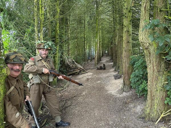 The trench experience Chalke History Festival